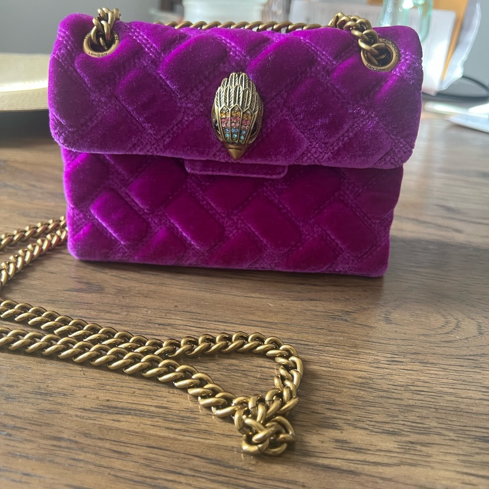 Kensington mini velvet bag